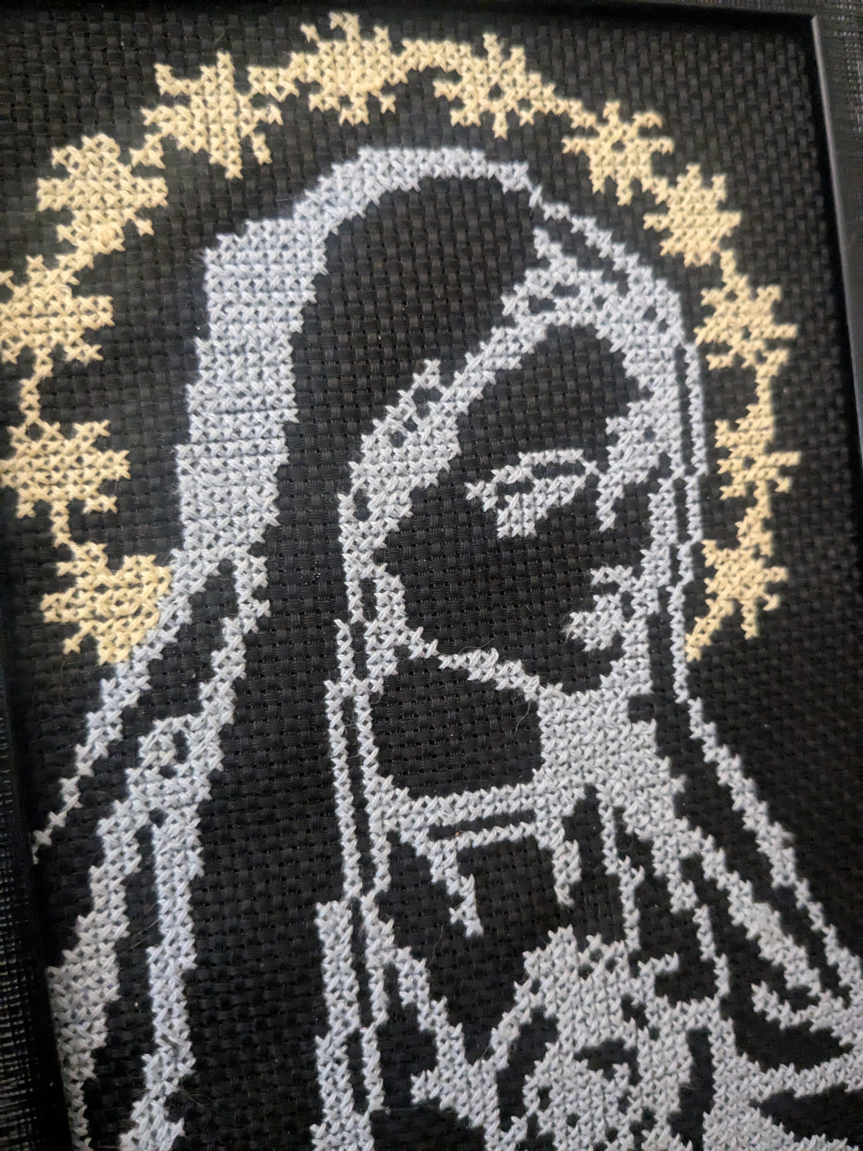Our Lady Queen of Heaven Cross Stitch Art