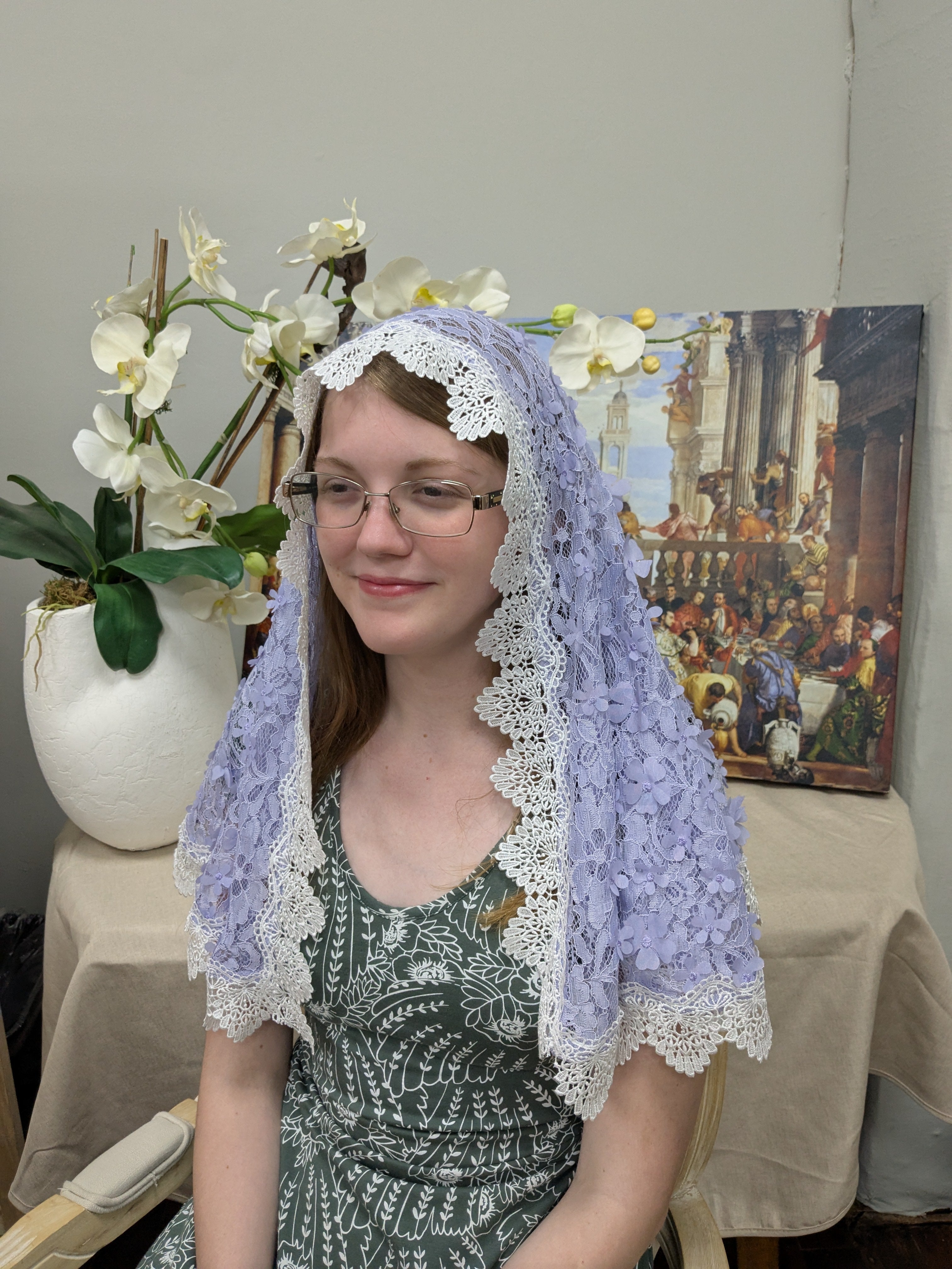 Marian Purity Veil