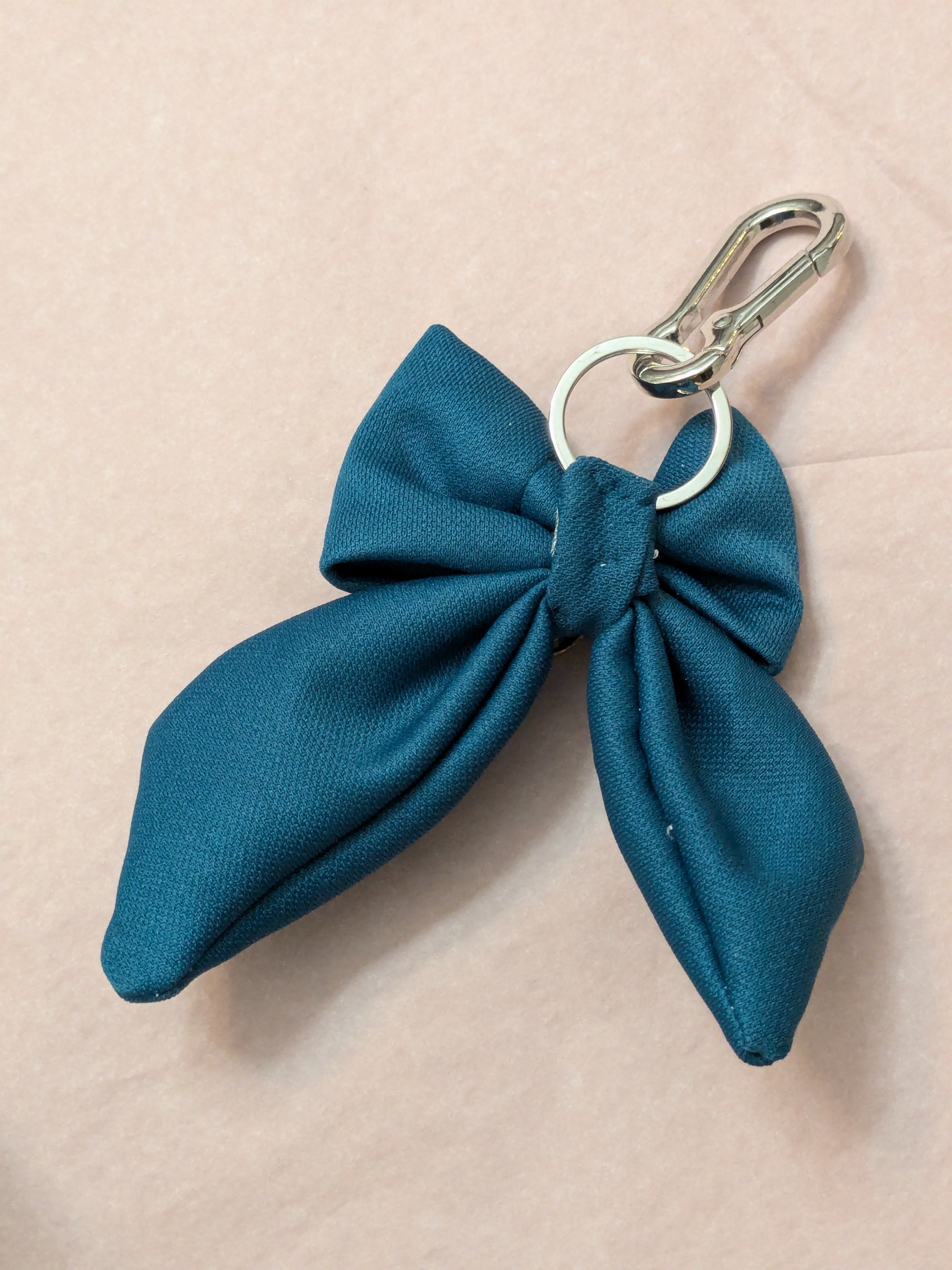 Our Lady of Medjugorje Bow Keychain