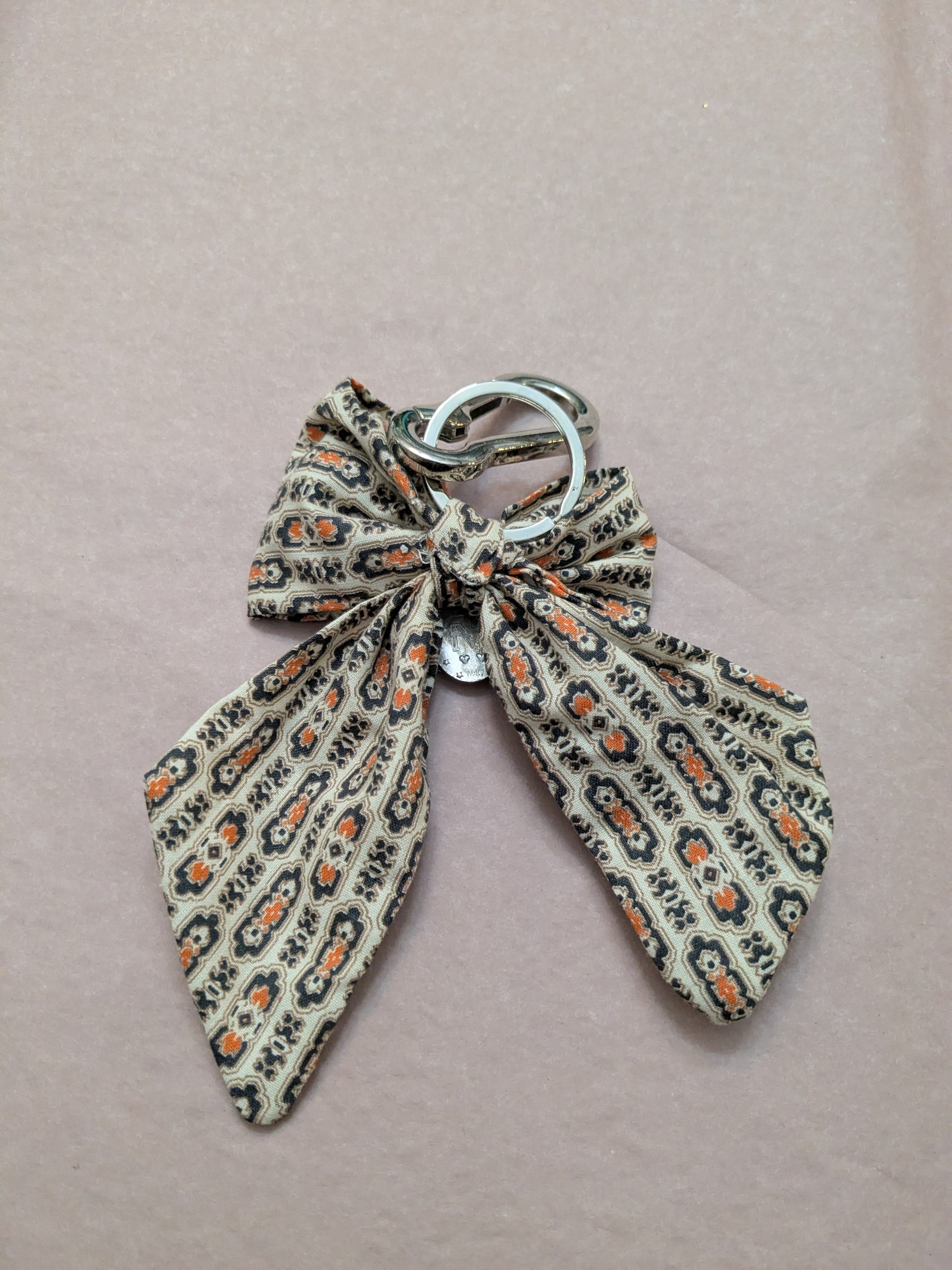 Miraculous Medal Bow Keychain