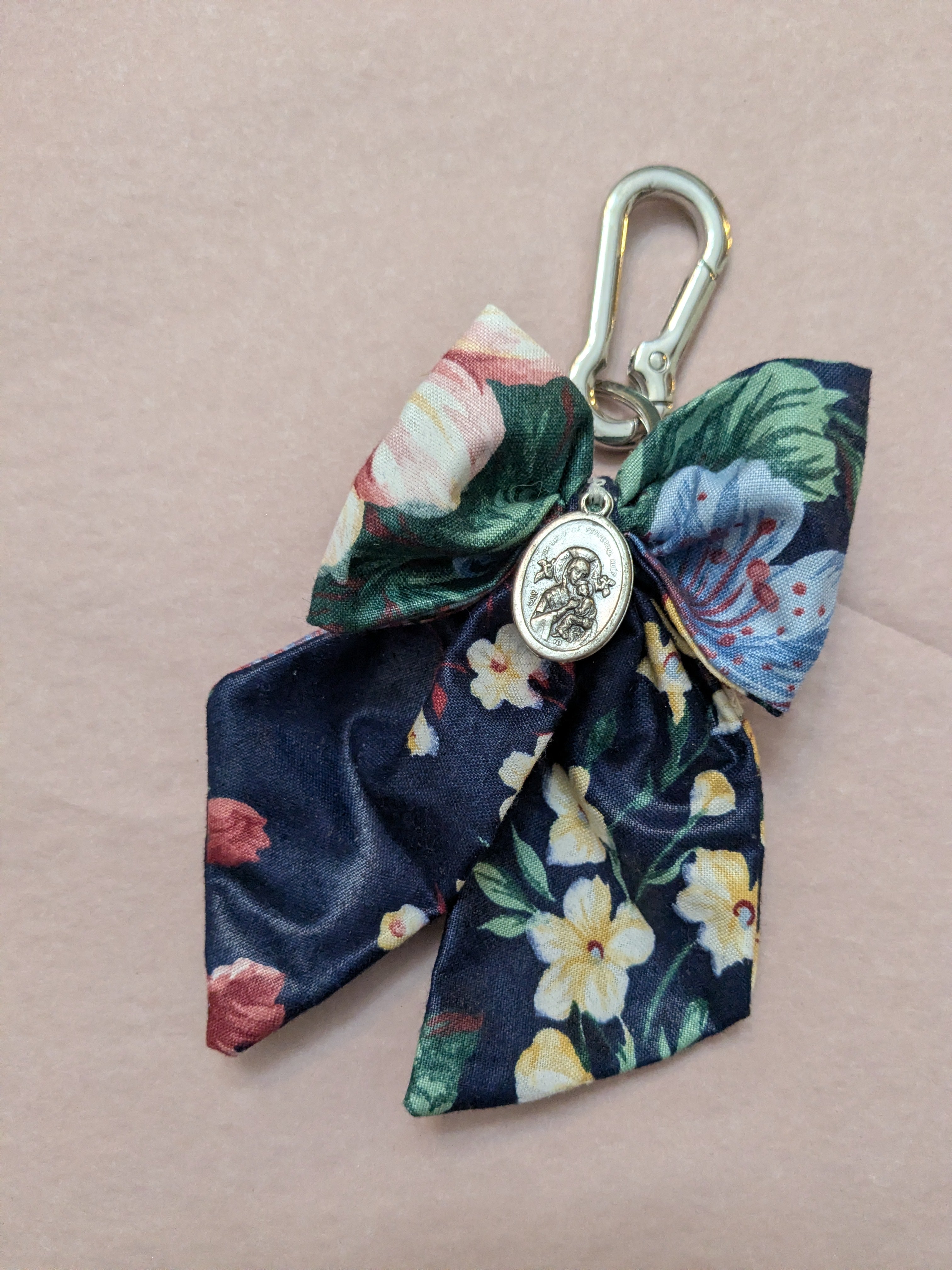 Our Lady of Perpetual Help Bow Keychain
