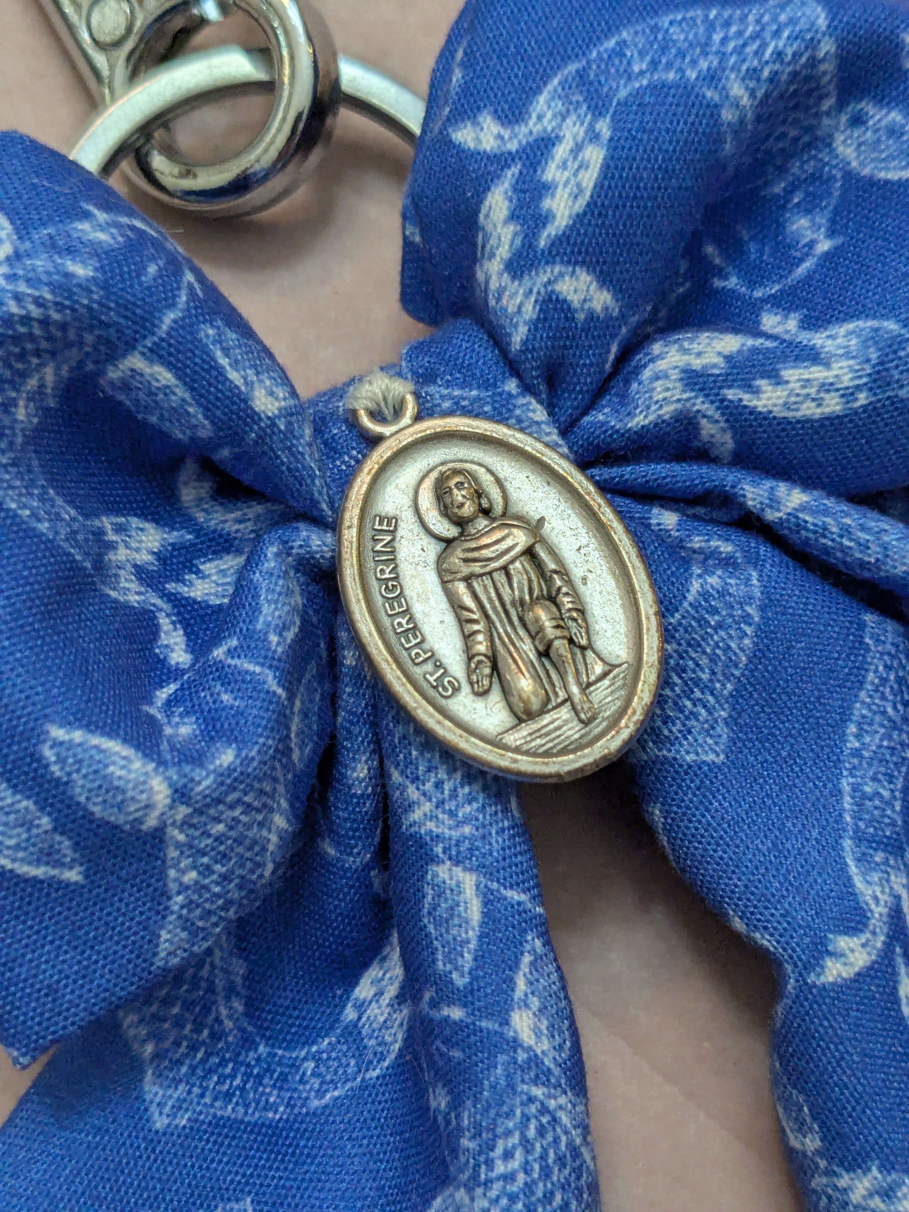 St. Peregrine Bow Keychain